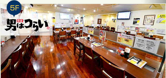 食堂　男はつらい