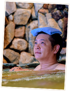 リーズナブルに泊まれて、サウナも利用無料