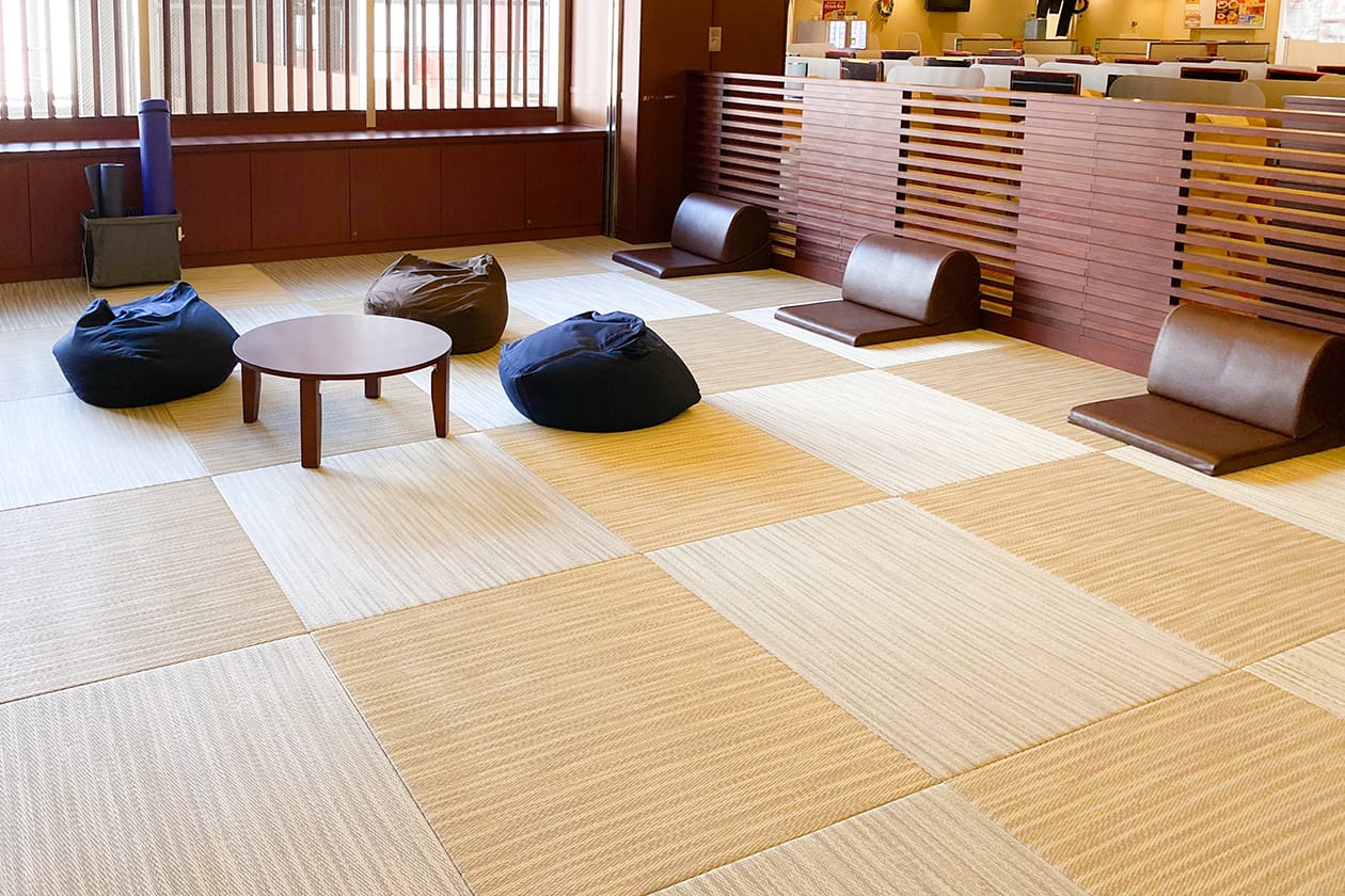 たたみ敷き休憩スペース
