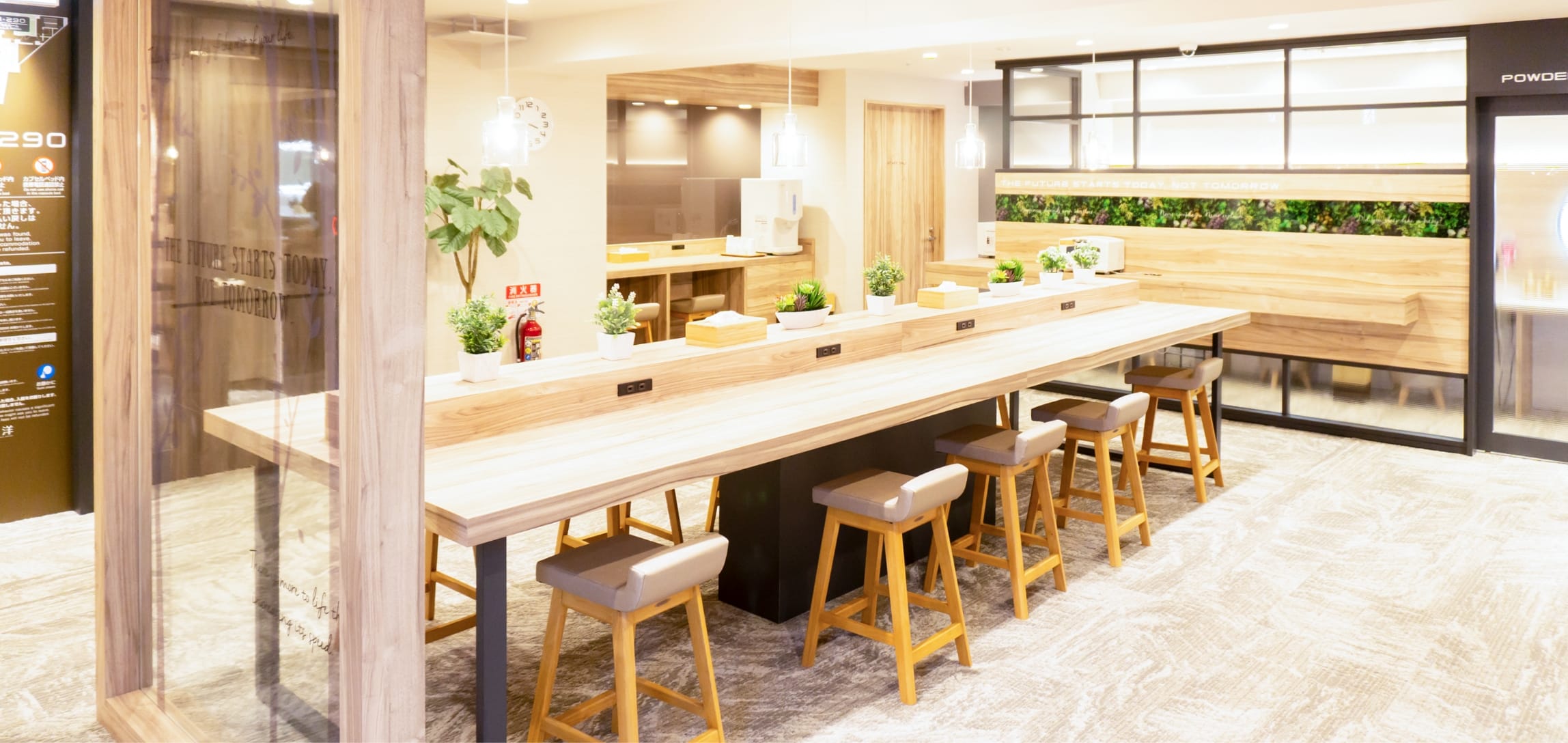 スタッフは全員女性。セキュリティも万全！