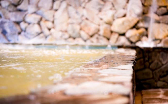 美泡「萬の湯」で芯から温まる。