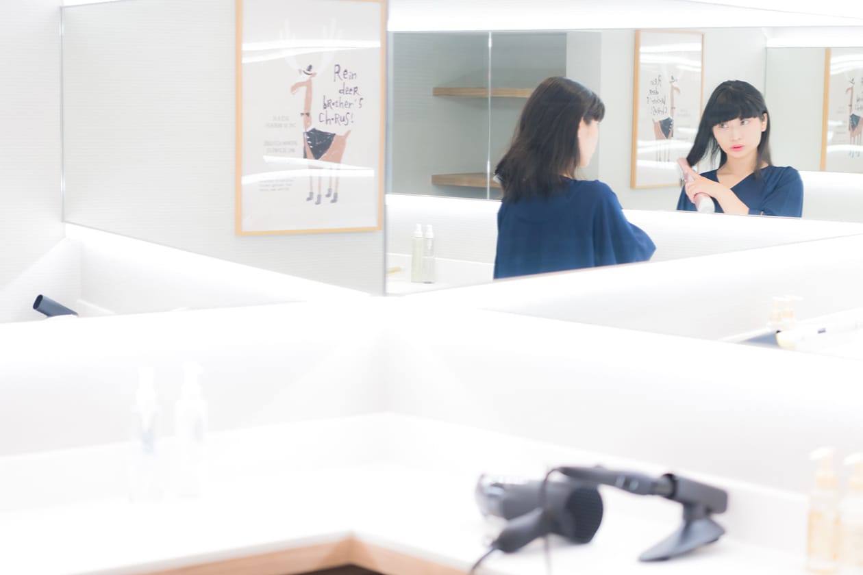 立ちパウダールーム