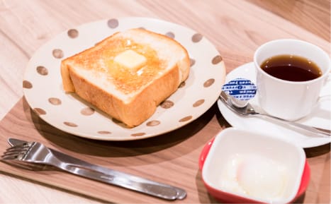 朝食付き(am6時~am9時迄)